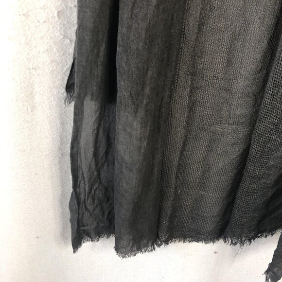 Free People Vest Womens Sleeveless Open Front Boho Forest Fairy Lagenlook Grunge - Picture 11 of 13